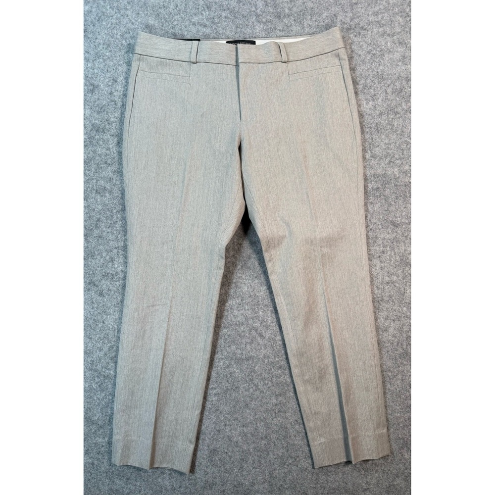Banana Republic Sloan‎ Gray Stretch Dress Pants Womens 8P Petite Slim Leg New